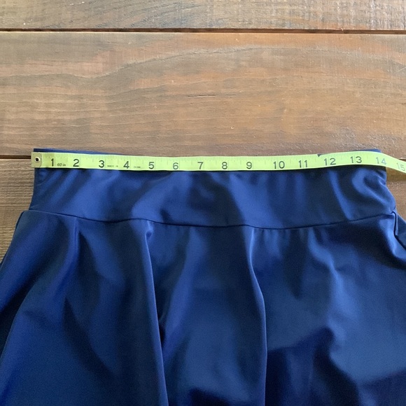 Lands’ End Dark Blue Swim Bottom / Skirt, 16 - Picture 7 of 9
